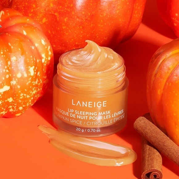 ISO LANEIGE LIP SLEEPING MASK FLAVORS: LEMON SORBET, GINGERSNAP, & PUMPKIN SPICE - Picture 5 of 16